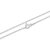 Stříbrný řetízek Rollo 1,3 mm