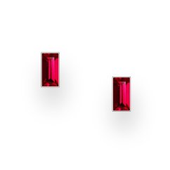 Strieborné náušnice Crystal GARNET Strieborné náušnice Crystal GARNET