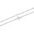 Strieborná retiazka Rollo 1,1 mm